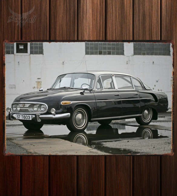 Металлическая табличка Tatra T603 Металлическая табличка Tatra T603
